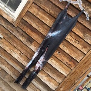 Black milk outer space onesy